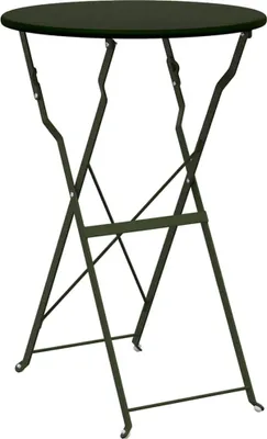 Immagine prodotto di vidaXL Tavolo da bistrot verde scuro Ø50x71 cm Acciaio verniciato a polvere