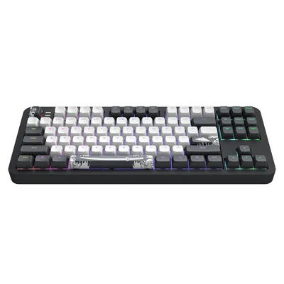 A product shot of a mechanical keyboard against a white background.