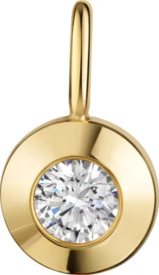 Produktbild von Kleiner Zirkonia-Goldanhänger 333 Kettenanhänger Gold für Damen