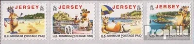 Produktbild von Briefmarken GB - Jersey 2000 Mi 773III-776III Viererstreifen (kompl.Ausg.) Jahreszahl 2000 postfrisch Tourismus