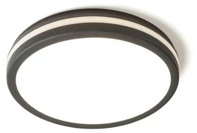 Immagine prodotto di RED - DESIGN RENDL RENDL SONO 40 Lampada da incasso, plastica nera, 230 V, LED, 40 W, IP65, 3000 K/4000 K/6000 K, R14300