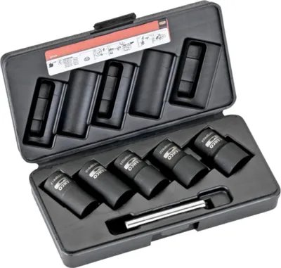 Obrázek produktu pro BAHCO 5dílná sada nástrčných klíčů 17/19/21/22/24 mm BWTSP6
