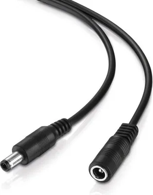 Produktbild von Verlängerungs Kabel DC-Hohlstecker mit Buchse (5,5 x 2,5 mm, 5 m)