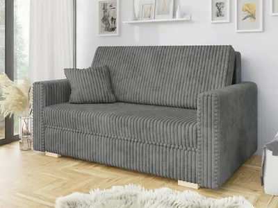 Obrázek produktu pro Dvoumístná rozkládací pohovka PENN 2 - šedá