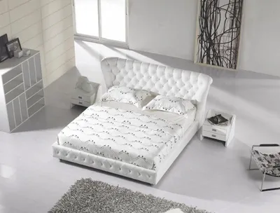 Produktbild von Boxspringbett Designer Polsterbett Bett Betten Hotel Chesterfield Hotelbett Neu