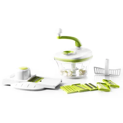 Zdjęcie produktu dla Herzberg HG-8031: Zestaw siekaczy i krajalnic 10 w 1