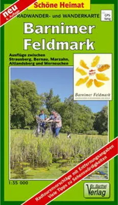 Produktbild von Barnimer Feldmark 1 : 35 000. Radwander- und Wanderkarte