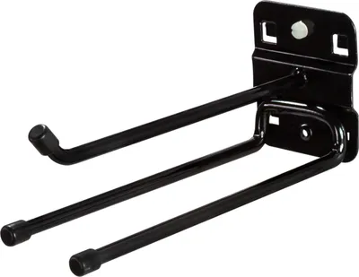 Produktbild von Werkzeughalter für Lochplatte 3-fach 15cm | Tiefschwarz