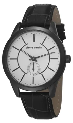 Immagine prodotto di Orologio da polso da uomo Pierre Cardin TROCA in pelle nera PC106571F05