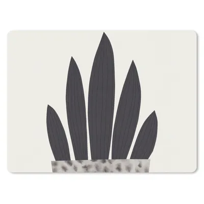 Produktbild von MuchoWow® Mauspad Mousepad Pflanzen - Vase - Pastell - Blumen 23x19 cm - Mousepads - Maus Mat - Pad - Mausunterlage - Schreibtischunterlage - Mauspad