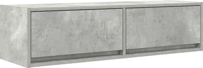 Obrázek produktu pro vidaXL TV skříňka betonová šedá 100 x 31 x 25,5 cm materiál na bázi dřeva