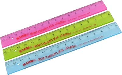 Obrázok produktu pre Wedo 52 1753, Profesionálny meter, Plast, Modrá, Priehľadná, Cm, mm, 150 mm, 1 kusov