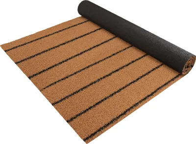 Produktbild von Primaflor Kunstrasen TEAK PRO 2,00m x 4,00m - 12mm hoch - Meterware - Wasserdurchlässiger, UV-Stabiler Rollrasen, Rasenteppich, Kunststoffrasen für Garten, Balkon & Boote