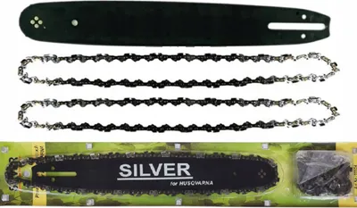 Immagine prodotto di Barra di guida+2x catena 15 " 325 64 maglie per husqvarna