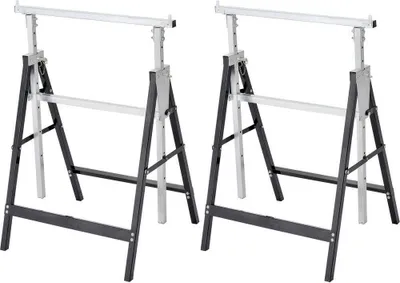 Produktbild von TOOLCRAFT 200 kg TO-4459818 Gerüstbock klappbar, höhenverstellbar (B x T) 680 mm x 580 mm 12.7 kg 2 St.