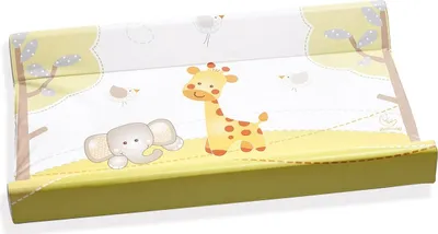 Produktbild von Italbaby Wickelunterlage Gina - Elefant & Giraffe