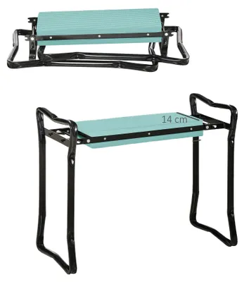 Produktbild von Kniefbank, faltbares Design, ergonomische Unterstützung, Schwarz