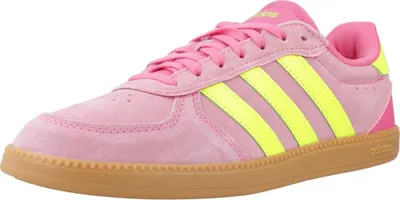 Produktbild von Adidas Damen Sneaker Breaknet Sleek 40074-4, 40074-5, 40074-6, 40074-6.5, 40074-7.5, 40074-8 ADI-JH6899 pulse magenta/lucid lemon/bliss pink 4
