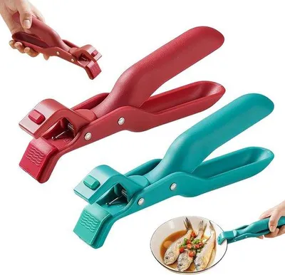 Obrázek produktu pro Silikonové chňapky proti popálení na horké povrchy, sada 2 kusů, protiskluzové a multifunkční do kuchyně.