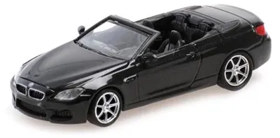 Produktbild von Minichamps 1:87 BMW M6 CABRIO - 2015 - BLACK METALLIC