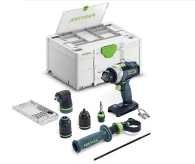 Produktbild von Festool Akku-Schlagbohrschrauber QUADRIVE TPC 18/4 Basic-Set/XL