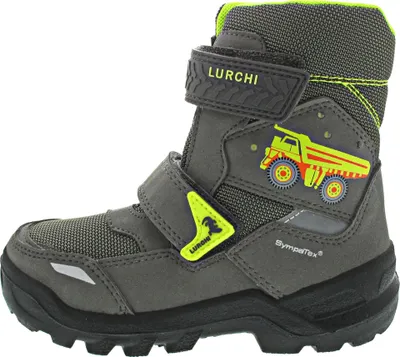 Produktbild von Lurchi Kobo Jungen Klettstiefel in Grau, Größe 32