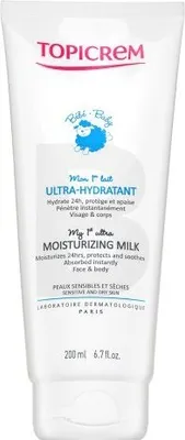 Produktbild von Topicrem Bébé My 1st Gentle Ultra-Rich Moisturizing Milk Hydratations-Körpermilch für Kinder 200 ml