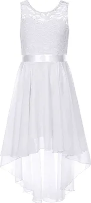Produktbild von Wunderschönes festliches Spitzenkleid für Mädchen – Perfekt für Hochzeiten und besondere Anlässe! Größe 152 Cm