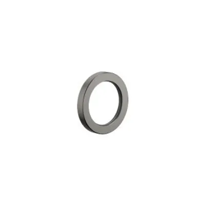 Produktbild von Dornb Rosette rund, d= 70mm dark platinum matt