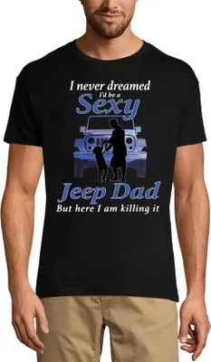 Produktbild von Herren Grafik T-Shirt Ich hätte mir nie träumen lassen dass ich mal y Papa werde - Autoliebhaber - Papa und Sohn – I Never Dreamed I'd Be y Dad