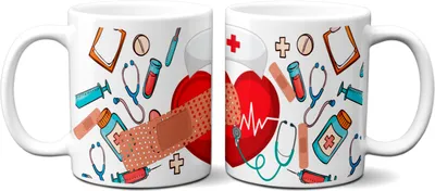 Produktbild von 300ml Becher Krankenschwester Krankenhaus