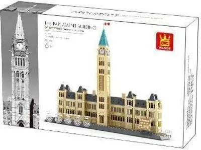 Zdjęcie produktu dla Architect-Set Parliament Ottawa - Kompatybilny model zestawu konstrukcyjnego