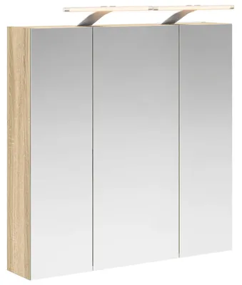 Obrázek produktu pro vidaXL Zrcadlová skříňka do koupelny Sonoma-dub 70 x 14,5 x 70 cm