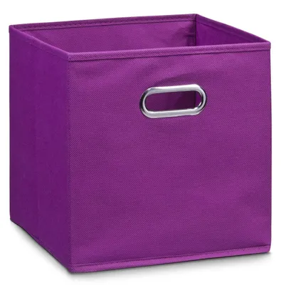Produktbild von Zeller Aufbewahrungsbox, lila, Vlies 32x32x32