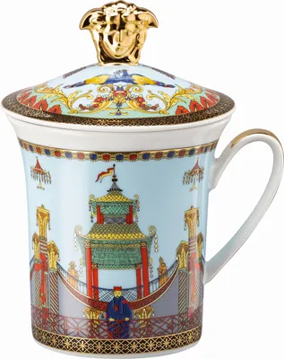 Produktbild von Rosenthal Versace Marco Polo Becher 350 ml Porzellan