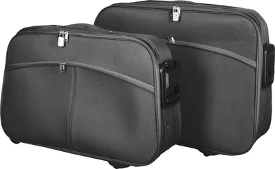 Produktbild von Reisekoffer Set 2-teilig schwarz Kofferset Reisetasche Weichgepäck Koffer Tasche