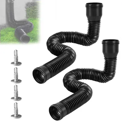 Imagen del producto de Extensión flexible para canalones, de 150 cm (paquete de 2)