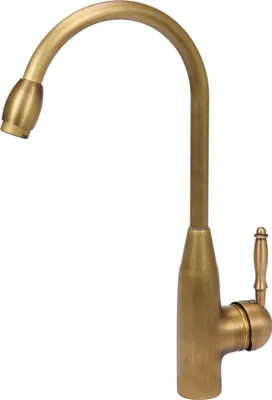 Immagine prodotto di Rubinetto da cucina vintage RETRO BRONZE, miscelatore per lavello, miscelatore
