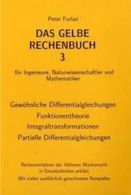 Immagine prodotto di Das Gelbe Rechenbuch 03. Gewöhnliche Differentialgleichungen, Funktionentheorie, Integraltransformationen, Partielle Differentialgleichungen