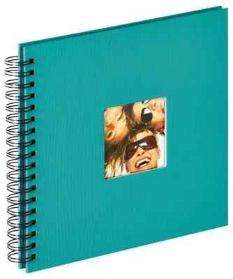 Obrázok produktu pre Špirálový album Walther Fun petrol green 26x25 cm 40 čiernych strán