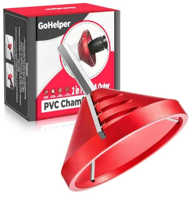 2-in-1 PVC-Entgratwerkzeug für Rohre, Ø 0,92–3,89 Zoll