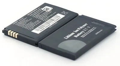Produktbild von Akku für LG Electronics LGIP-430N Li-Ion 3,7 Volt 650 mAh schwarz.