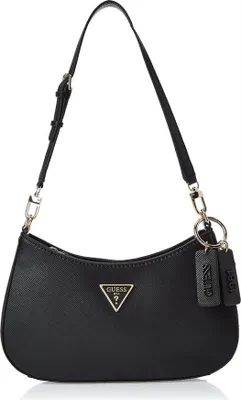 Obrázek produktu pro GUESS dámská kabelka přes rameno Noelle Black : černá Barevný sortiment: černá