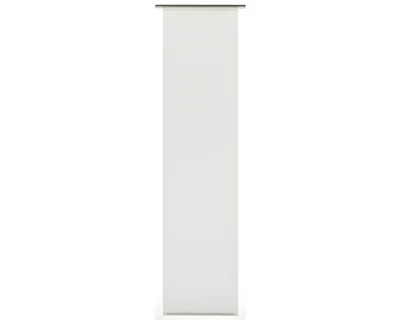 Produktbild von Schiebegardine uni weiß 60x245 cm kürzbar