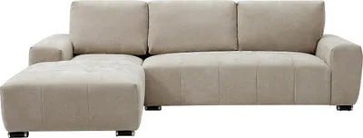 Produktbild von Ecksofa - Ecke links - Stoff Beige - MICHELIA