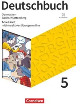 Image de Deutschbuch Gymnasium 5. Schuljahr - Baden-Württemberg 2025 - Arbeitsheft mit interaktiven Übungen online