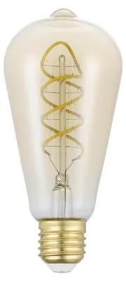 Produktbild von Eglo LED Lampe E27 ST64 8W 806lm warmweiss 2700K Amber 110372