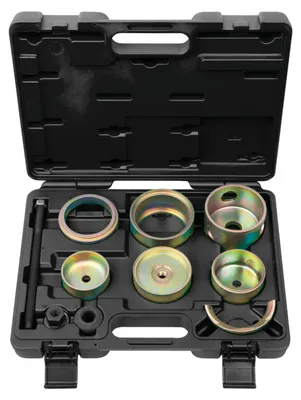 Obrázok produktu pre KS TOOLS Werkzeuge-Maschinen GmbH Silentlagerwerkzeug-Satz für VAG Hinterachse 11-tlg 7.002.
