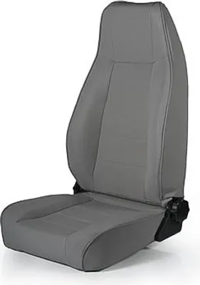 Zdjęcie produktu dla Komfortowe siedzenie przednie szare Seat Grey Jeep CJ 76-86 Wrangler YJ TJ 87-06