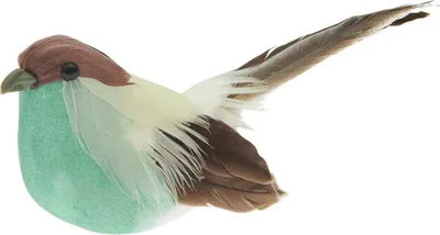 Produktbild von Rico Design "Vogel mit Clip" Türkis